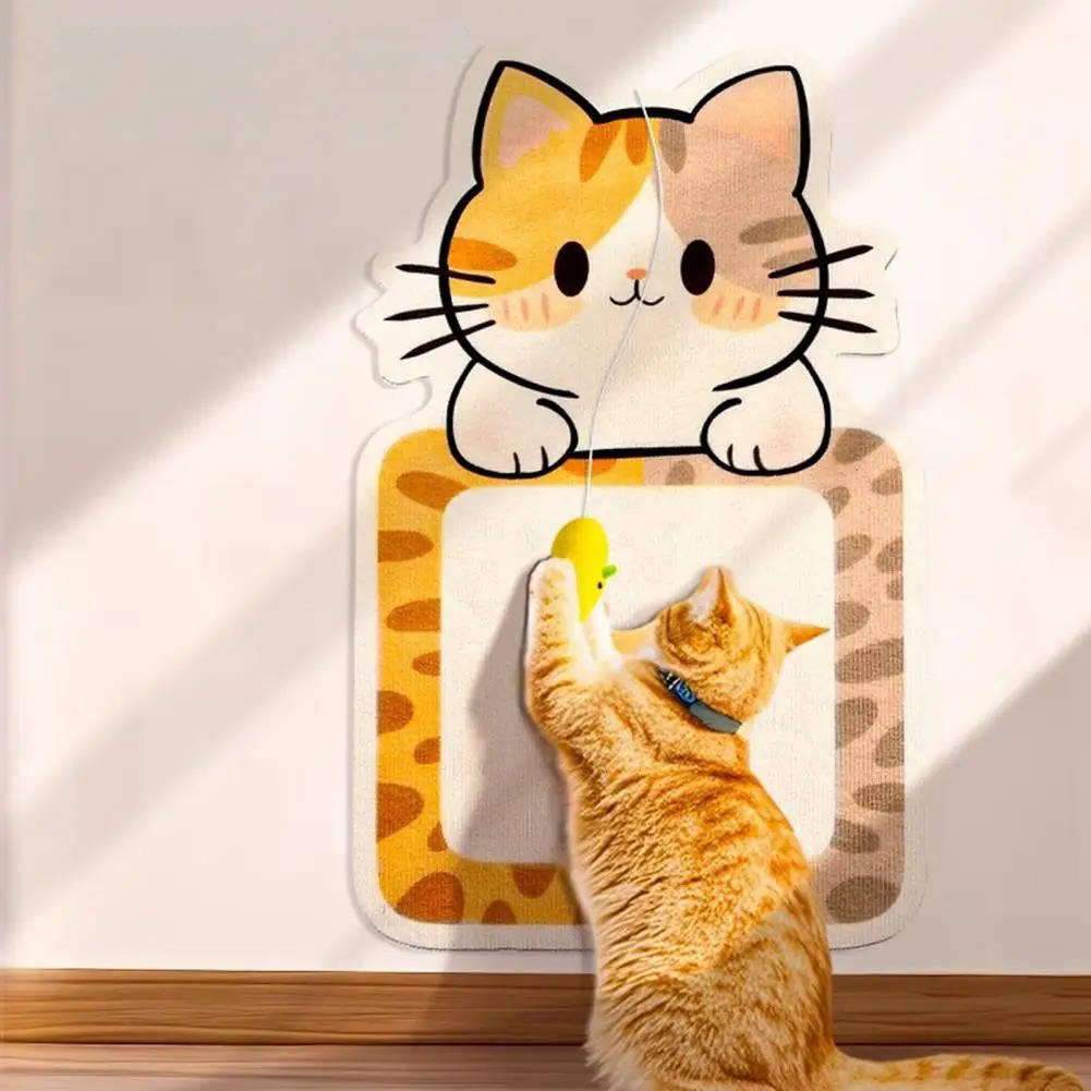 Wall mounted cat scratching post by Belro, featuring durable sisal surface and modern design for indoor home furniture.