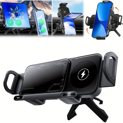 Belro wireless fast charger for phone and tablet, compact electronics device with sleek design for charging smartphones and tablets.