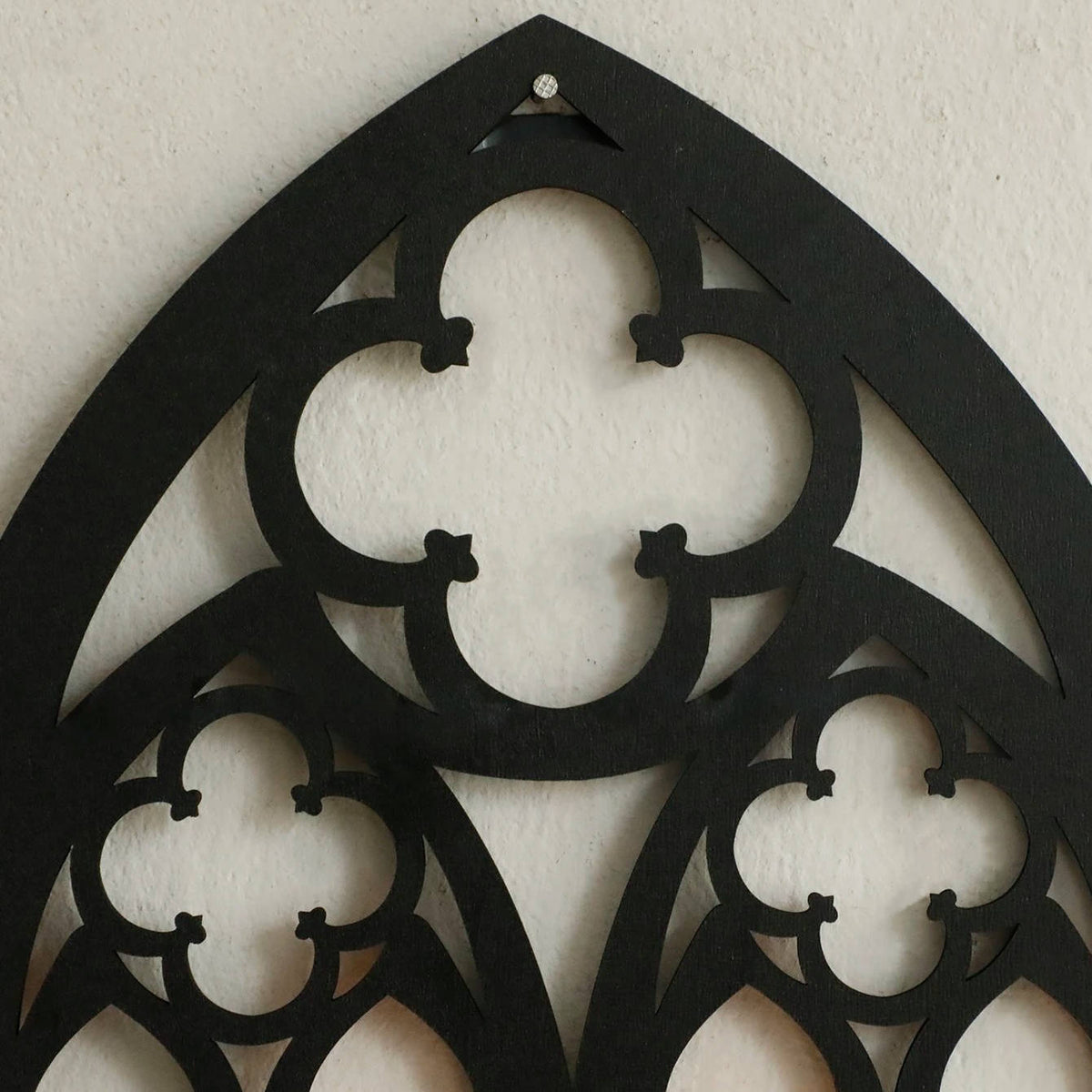 Set of three Gothic wall decor pieces by Belro, featuring dark, ornate metal designs for home and garden decoration.