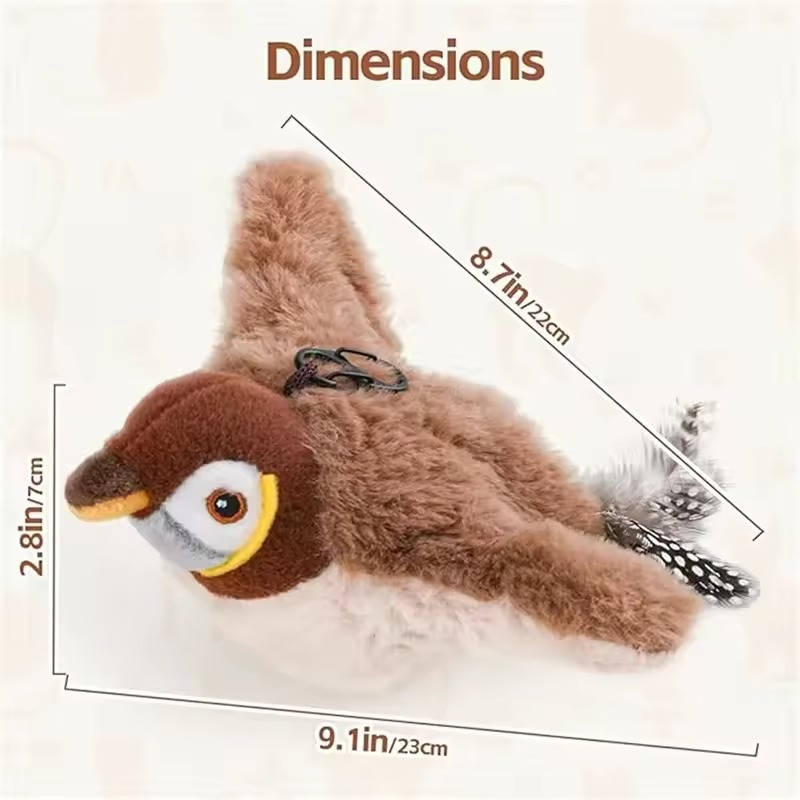 Belro Interactive Cat Chase Toy with colorful moving parts for engaging feline play and mental stimulation.