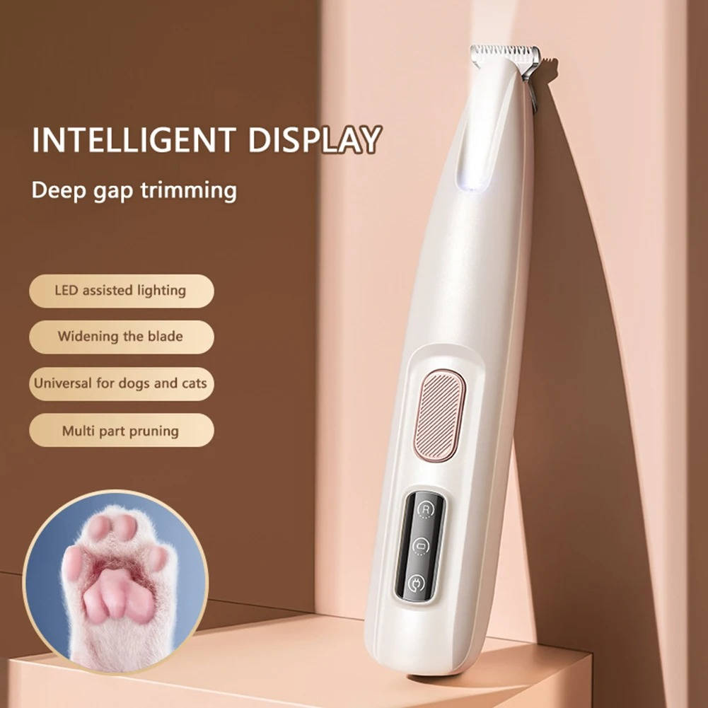 Belro cat grooming trimmer accessory with clipper blade and handle, ideal for pet grooming and trimming feline fur.