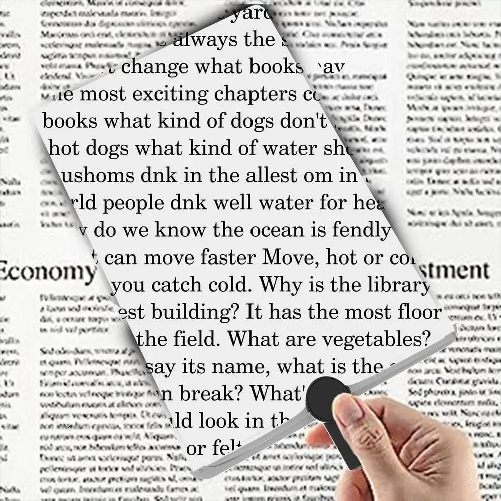 Belro glass magnifier for reading with a clear lens, designed for enhanced close-up vision and detailed viewing.
