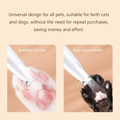Belro cat grooming trimmer accessory with adjustable blades for pet hair trimming and grooming.