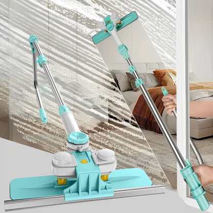 Belro long handle window cleaner brush for outdoor use, ideal for cleaning high and hard-to-reach windows in home and garden.