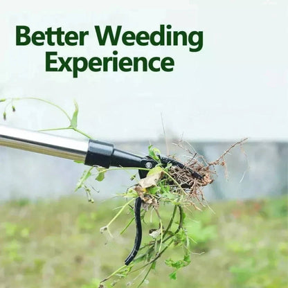 Belro stand-up weed puller tool for men, featuring ergonomic handle and durable design for easy garden weed removal.