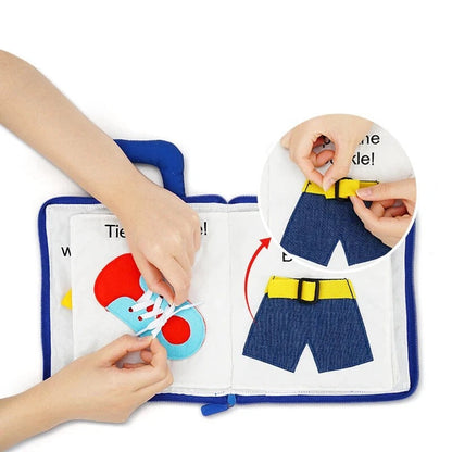 Belro Montessori Book 1 Year Old Baby clothing for boys, featuring soft fabric and playful design perfect for toddlers.