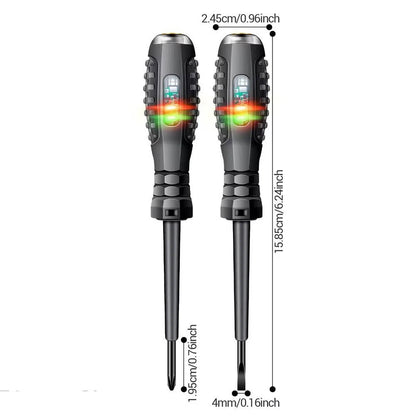 Belro non-contact electrical test screwdriver for electronics testing, showing the insulated handle and test tip in the image.