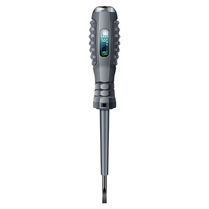 Belro non-contact electrical test screwdriver for electronics testing, featuring insulated handle and safety tip for voltage detection.