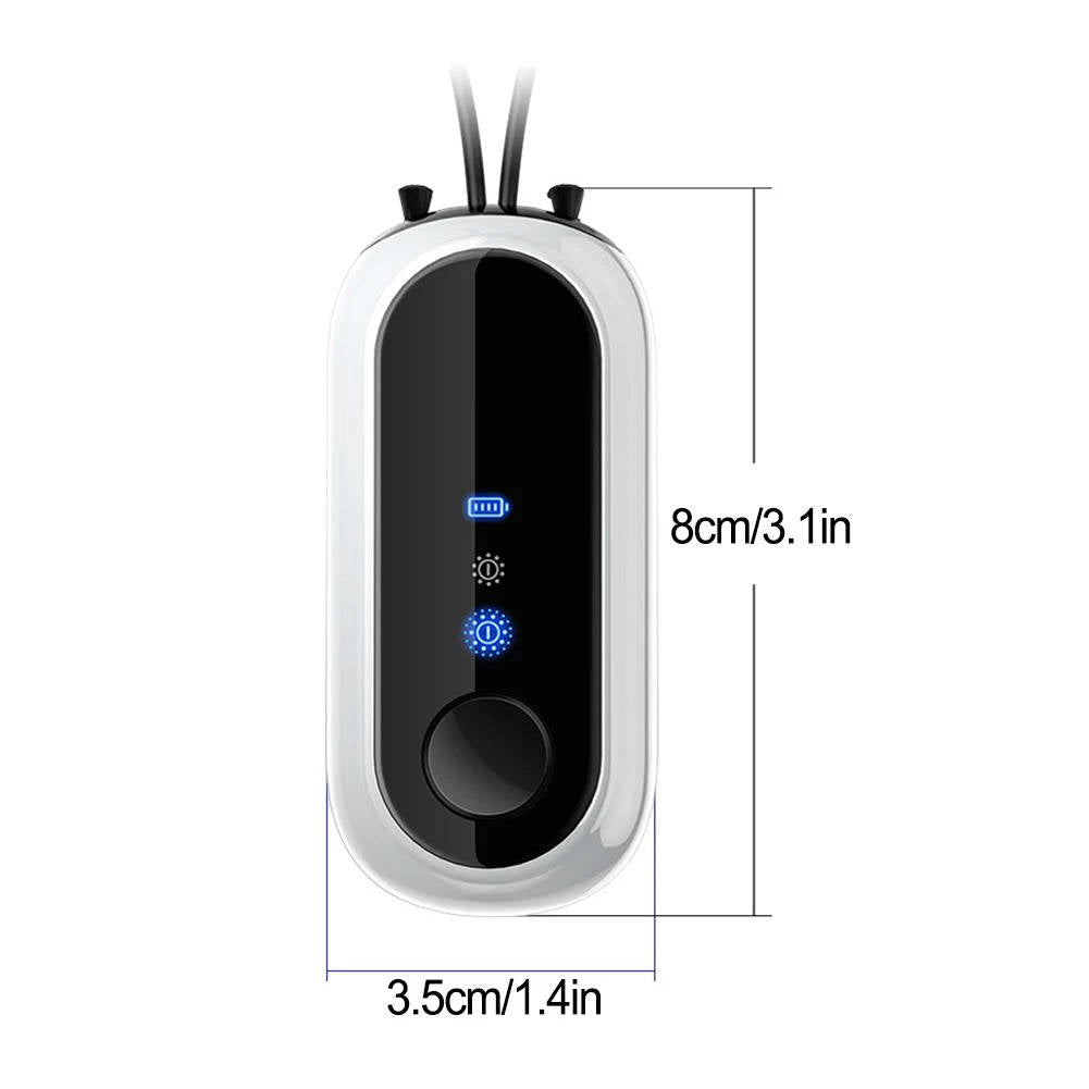 Belro portable air purifier with sleek compact design, featuring air vents and control panel for clean indoor air.