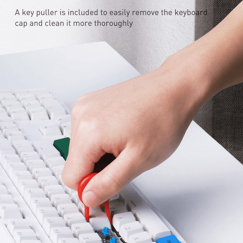 Belro 5 in 1 keyboard and earphone cleaner kit with brushes and cleaning tools for electronics.