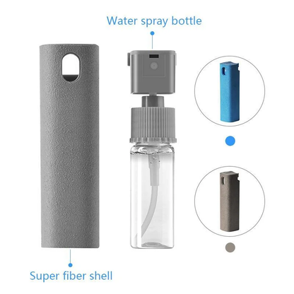 Belro 3-in-1 screen cleaner spray for electronics, featuring touchscreen mist cleaner and versatile cleaning solution on a device screen.