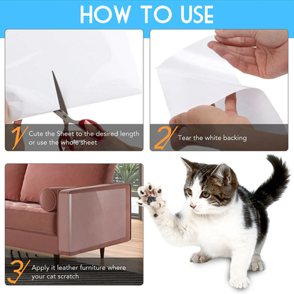 Belro 8-piece cat scratch furniture protector guards to prevent scratches on couches and furniture in home and garden.