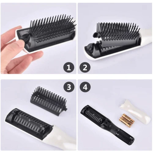 Belro professional hair regrowth laser comb for men, featuring sleek design and laser treatment technology for hair thinning.