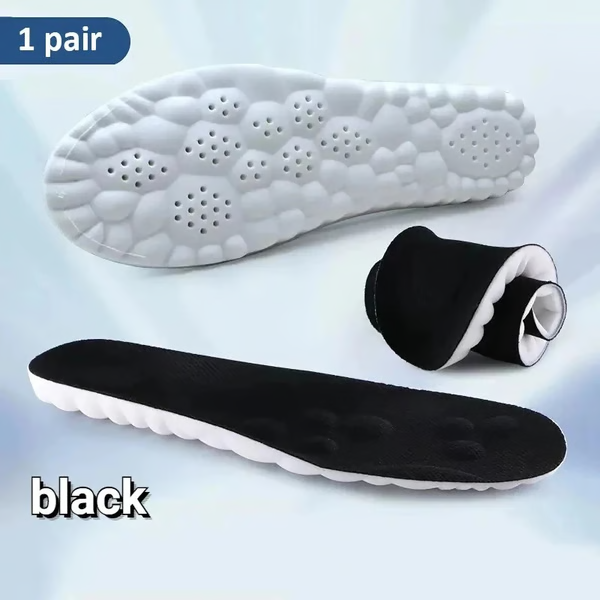 Belro 4D Cloud Technology Insole showing a super soft, cushioned health and beauty insole with cloud design details.