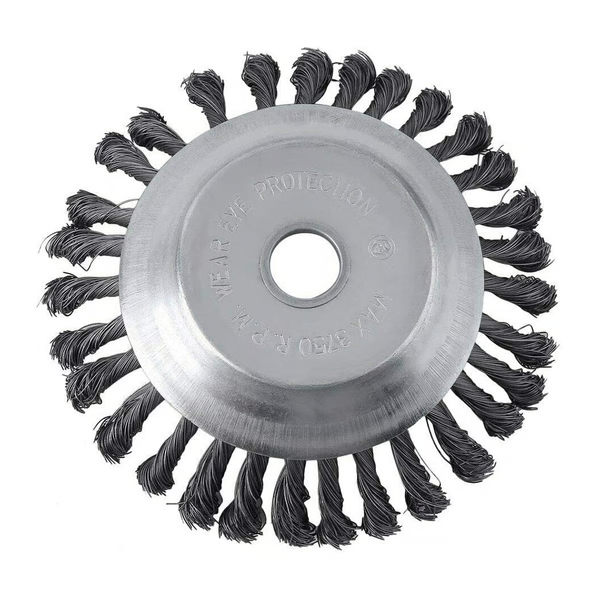 Belro carbon steel brush trimmer for men, featuring durable metal blades and ergonomic handle, designed for efficient trimming.