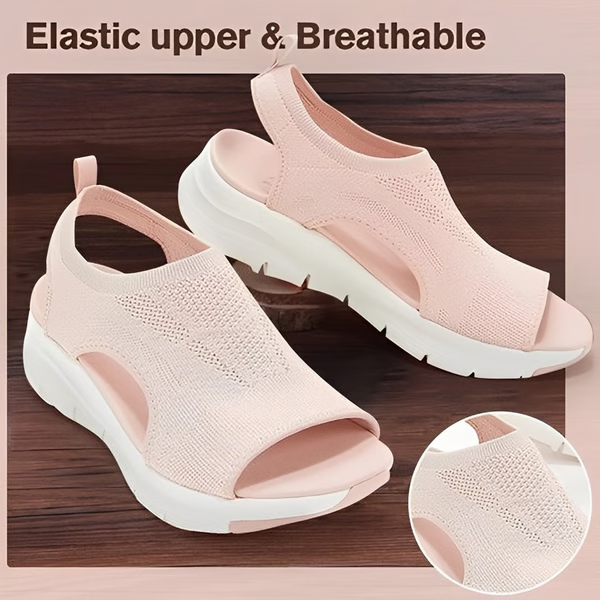 Belro washable slingback orthopedic sport sandals with cushioned footbed and adjustable straps, designed for comfort and support.