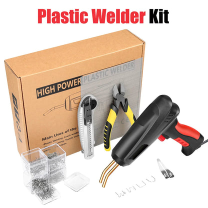 Belro plastic welder gun for tools and hardware, showing a handheld device used for plastic welding and repair.