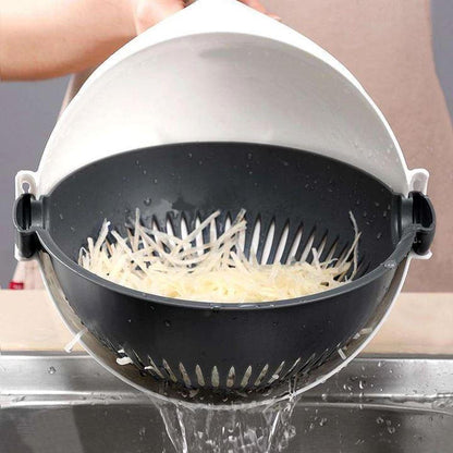 Belro 7-in-1 chopper and vegetable slicer with multiple blades for efficient kitchen food prep.