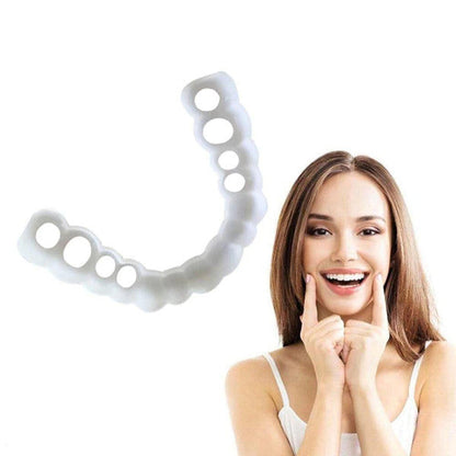 Belro facial tooth cover retainer in white, designed to protect and secure teeth during beauty or oral care routines.