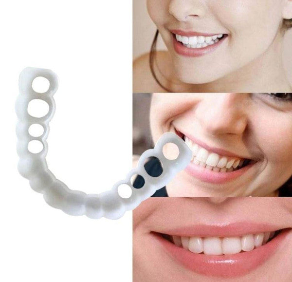 Belro facial tooth cover retainer for oral care, shown in clear view, designed to protect and retain teeth during beauty routines.