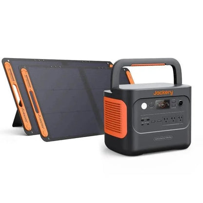 Casavibeo Jackery 1000 Plus portable power station with multiple outlets and digital display in a sleek design.