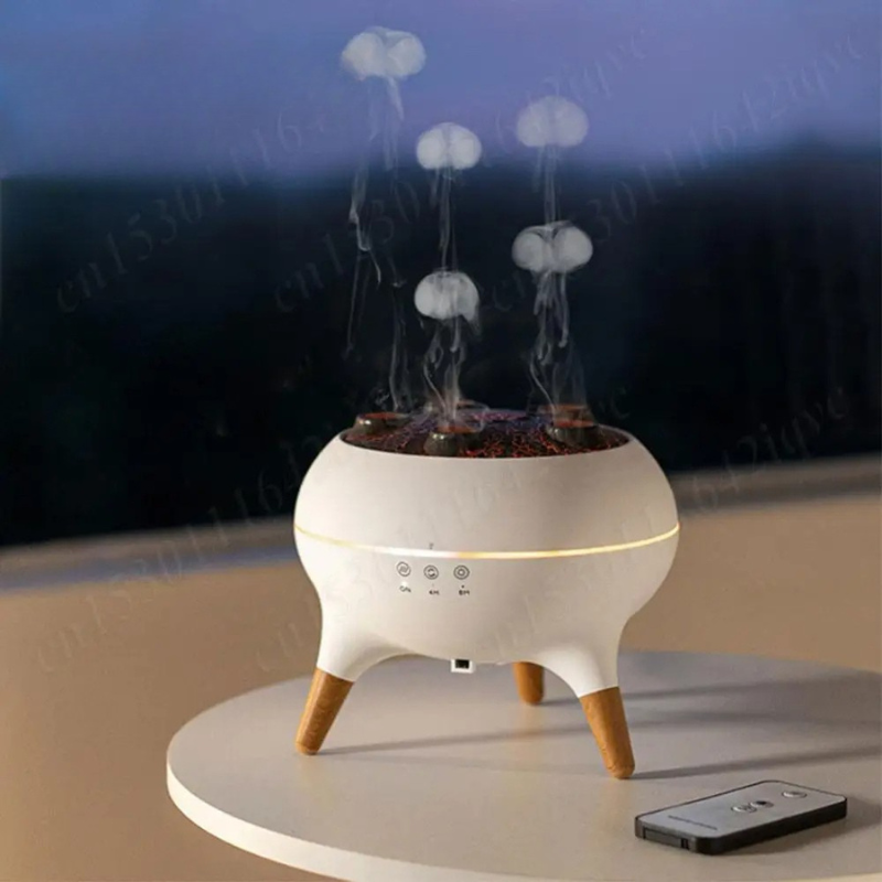 Belro Dynamic Jellyfish humidifier and essential oil diffuser with a colorful, glowing jellyfish design for health and beauty use.