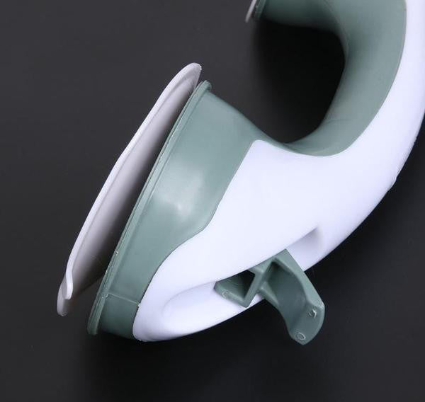 Belro anti-slip bathroom safety railing installed in a home bathroom for enhanced safety and stability.