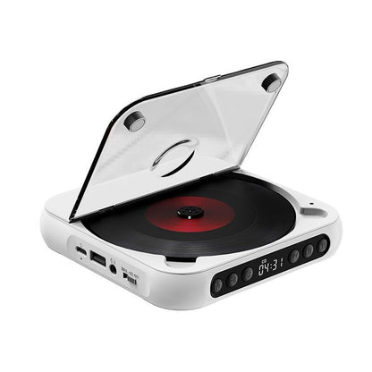 GETDECO KC-918 portable CD player with Bluetooth, dustproof design, compact audio device for versatile music playback