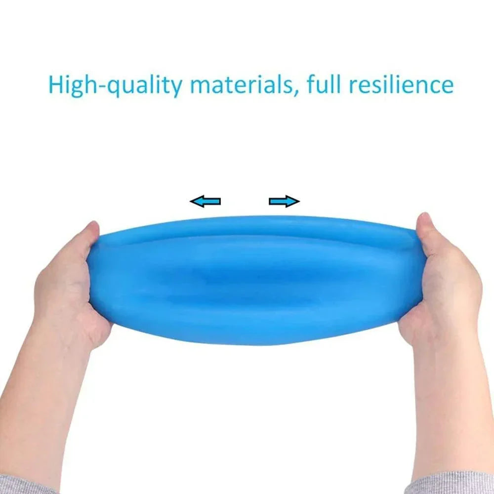 Kids playing with a Belro Giant Bubble Ball toy, indoor and outdoor inflatable ball for fun and active play.