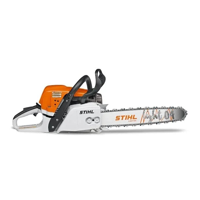 Casavibeo MS 311 STIHL chainsaw with a metal blade and black handle, ready for cutting or pruning tasks.
