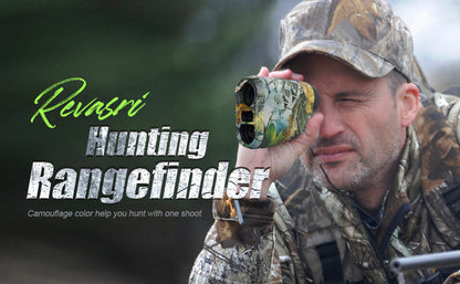 Belro 1000 Feet Hunting Range Finder, electronic device with display and buttons, used for accurate distance measurement in hunting.