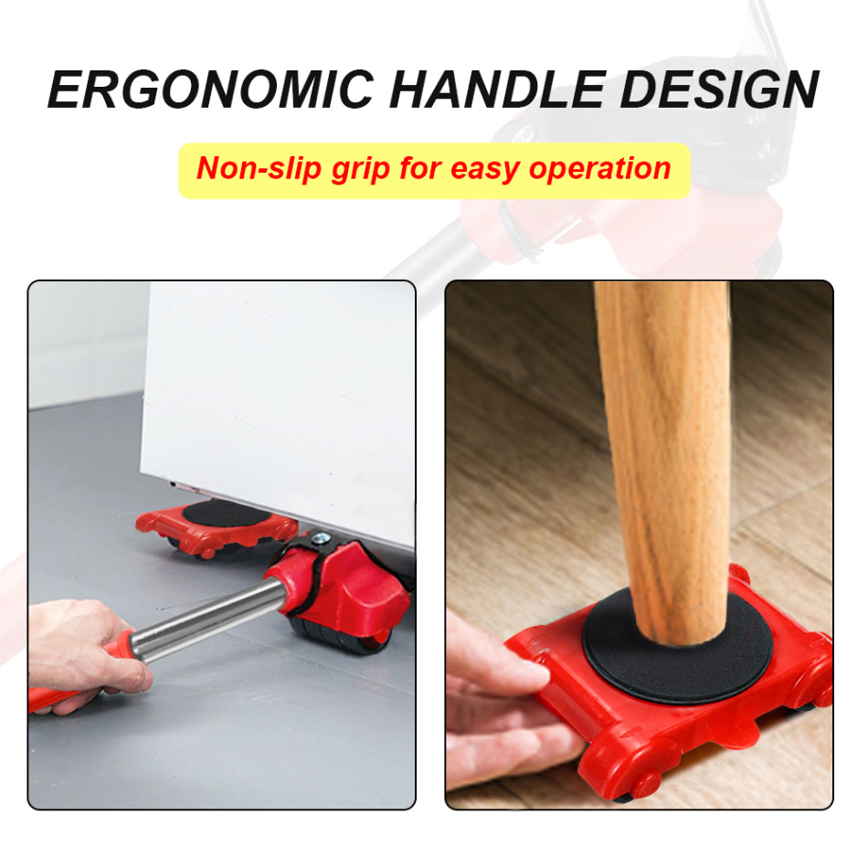 Belro furniture rollers and lifters for moving, designed for easy lifting and sliding of heavy furniture in home and garden settings.