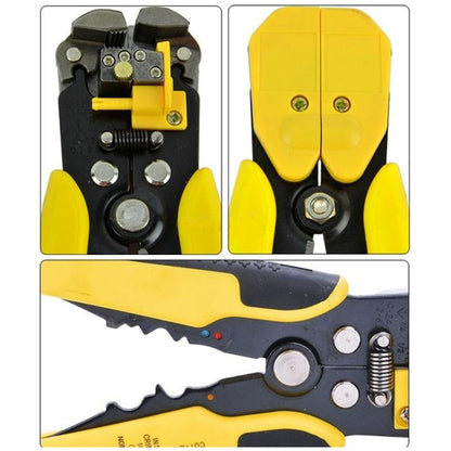 Belro automatic wire stripper and cable cutter tool with ergonomic handle for efficient electrical work and precise stripping.