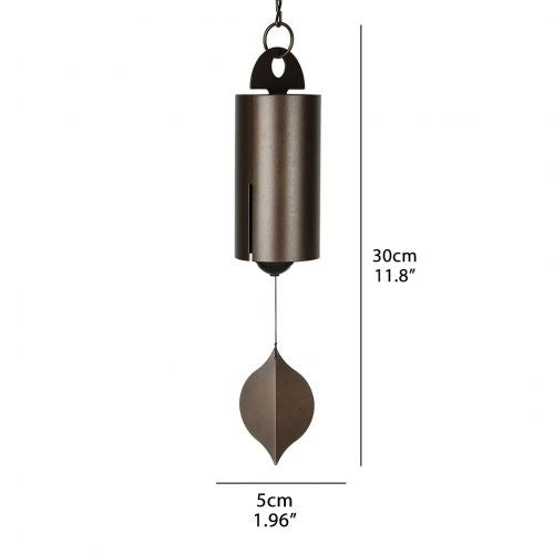 Belro Deep Resonance Serenity Bell in men's clothing, featuring a sleek, modern design with intricate detailing.