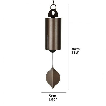 Belro Deep Resonance Serenity Bell in men's clothing, featuring a sleek, modern design with intricate detailing.