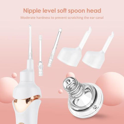 Belro ear vacuum cleaner for health and beauty, showing the device with a sleek design and attachments for ear cleaning.