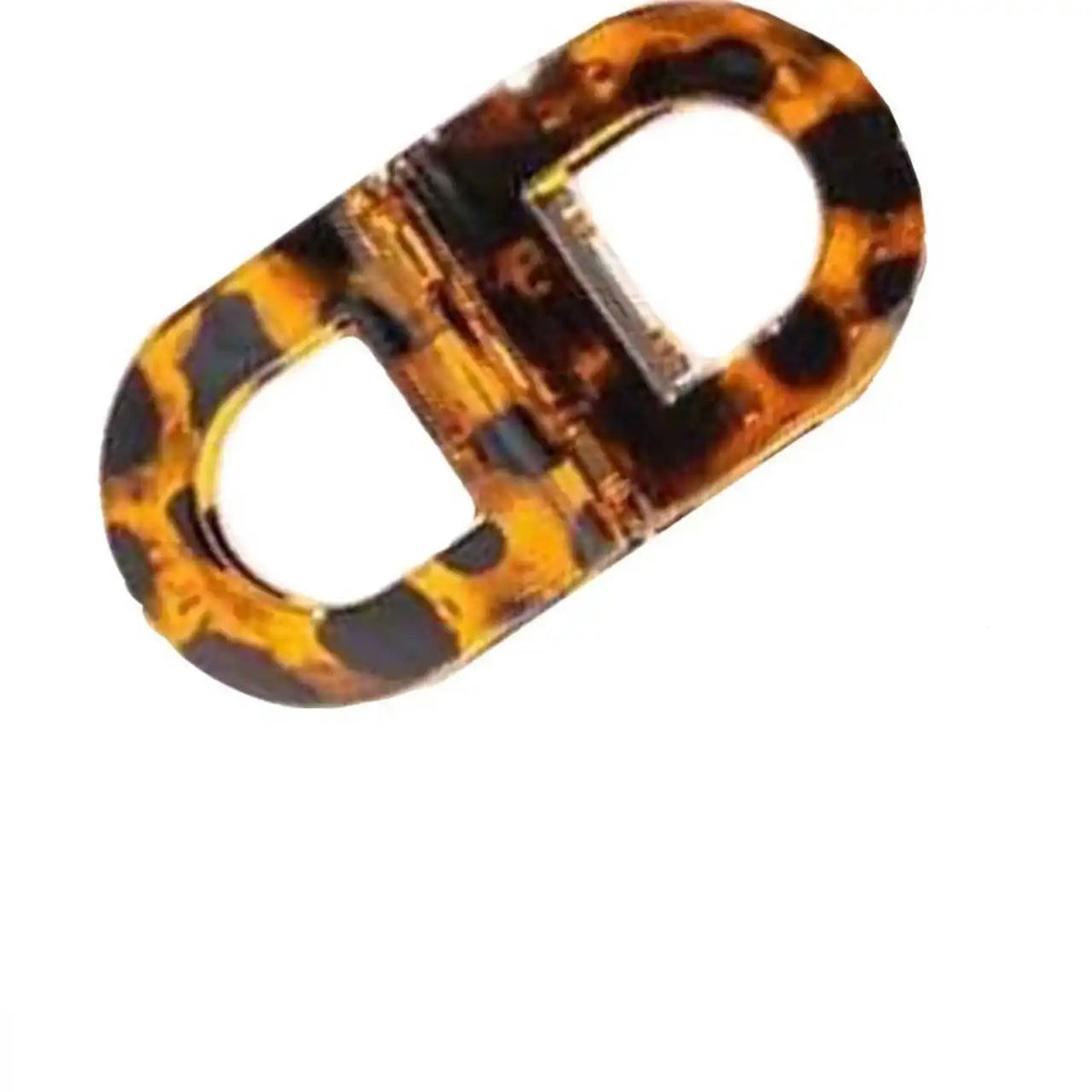 Belro Smart Magnetic Hairclip Set with leopard print design, strong hold hair styling tools for secure hair management