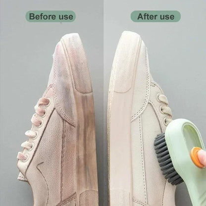 Belro 2-Set Shoe Cleaning Brushes for footwear, featuring natural bristles and sturdy handles for effective shoe cleaning.