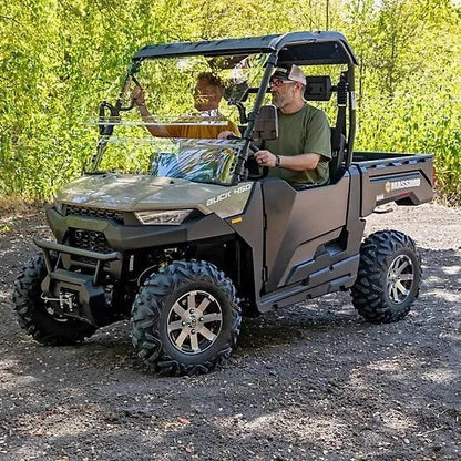 Casavibeo Massimoo Buckk 450 4WD UTV with rugged tires and compact design, suitable for off-road adventures.