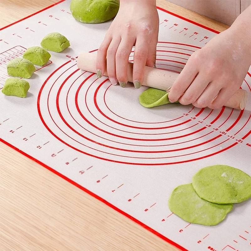 Belro 80x60cm silicone baking mat for non-stick baking and cooking, suitable for kitchen and dining use.