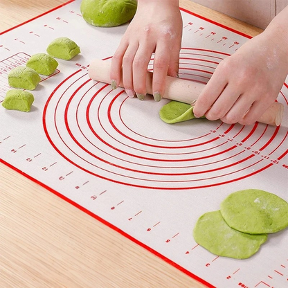Belro 80x60cm silicone baking mat for non-stick baking and cooking, suitable for kitchen and dining use.