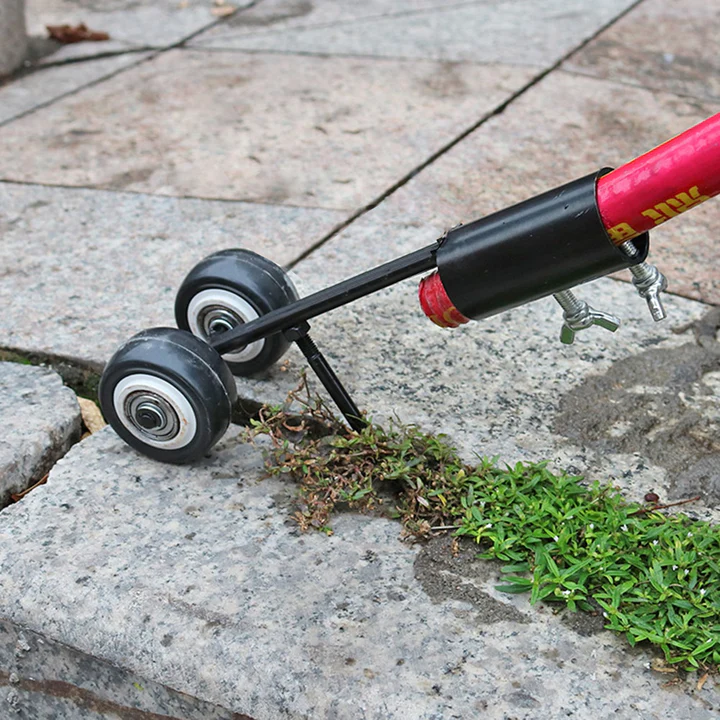 BowLift Gap weeder tool with strong steel blade, ergonomic design, and adjustable handle for easy weed removal in gardens.