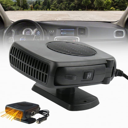 Belro 12V car heater fan with ceramic element, portable auto heater for fast defrost and interior heating, 150W or 300W power options.