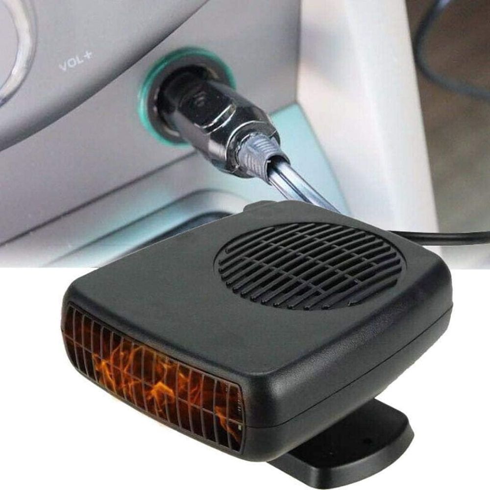Belro 12V car heater fan with ceramic design, portable auto heater for fast defrost and heating in vehicles.