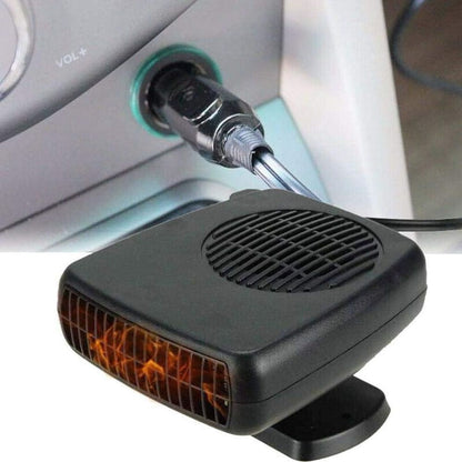 Belro 12V car heater fan with ceramic design, portable auto heater for fast defrost and heating in vehicles.