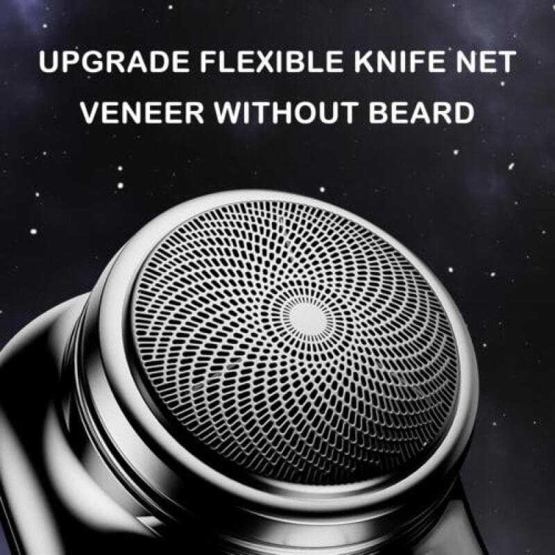 Belro men's mini electric shaver with compact design, featuring a sleek handle and precision blades for grooming.