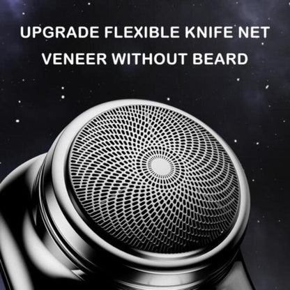Belro men's mini electric shaver with compact design, featuring a sleek handle and precision blades for grooming.