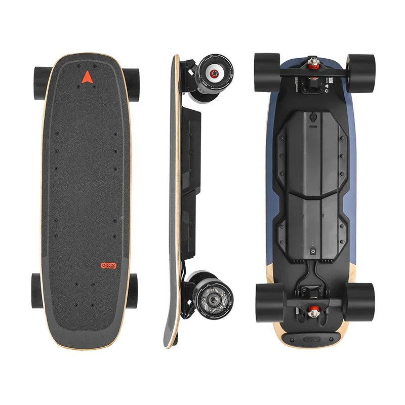 Casavibeo MEEPO MINI 5 electric scooter showing sleek black design and compact build for urban commuting.