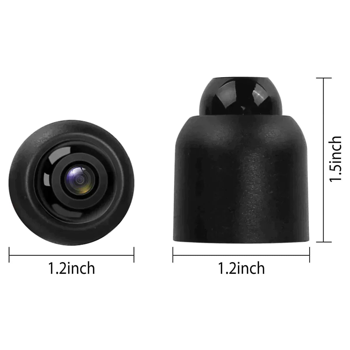 Belro small WiFi security camera with night vision, compact design, and lens for clear surveillance footage in low light.