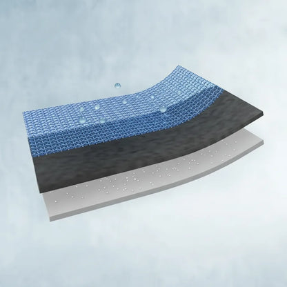 Mivoza Deutschland waterproof sealant applied on wall corner for waterproofing and protection of roofs and facades.